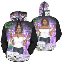 Load image into Gallery viewer, All over Custom made hoodie All Over Print Hoodie for Men (USA Size) (Model H13)