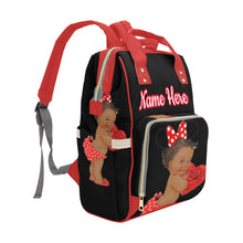 Load image into Gallery viewer, Minnie Mouse baby girl Diaper Bag Multi-Function Diaper Backpack/Diaper Bag (Model 1688)