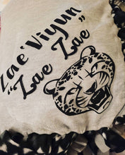 Load image into Gallery viewer, Fleece Blanket 72"x48"- Customized with Name and simple design