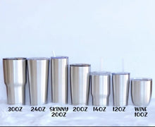 Load image into Gallery viewer, Resin Tumbler Custom made