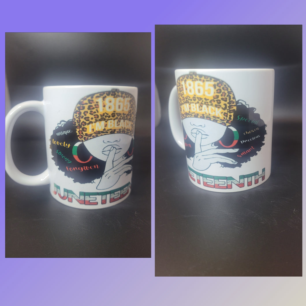 1865 I'm Black Mug 12oz