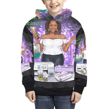 Load image into Gallery viewer, All over Custom made hoodie Child Kids&#39; All Over Print Hoodie (Model H38)
