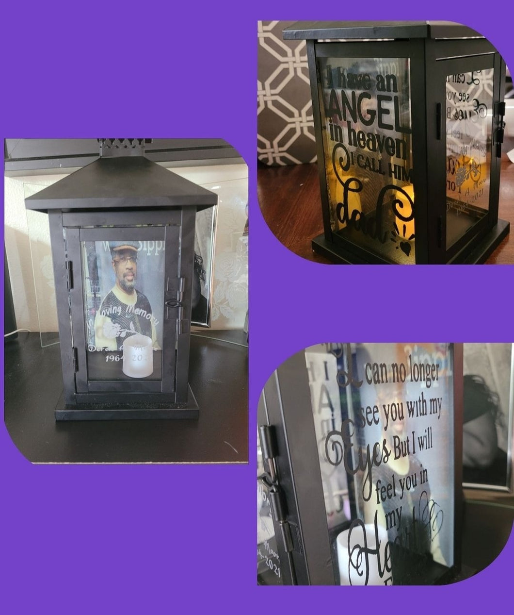 Remember Me Lantern Keepsake