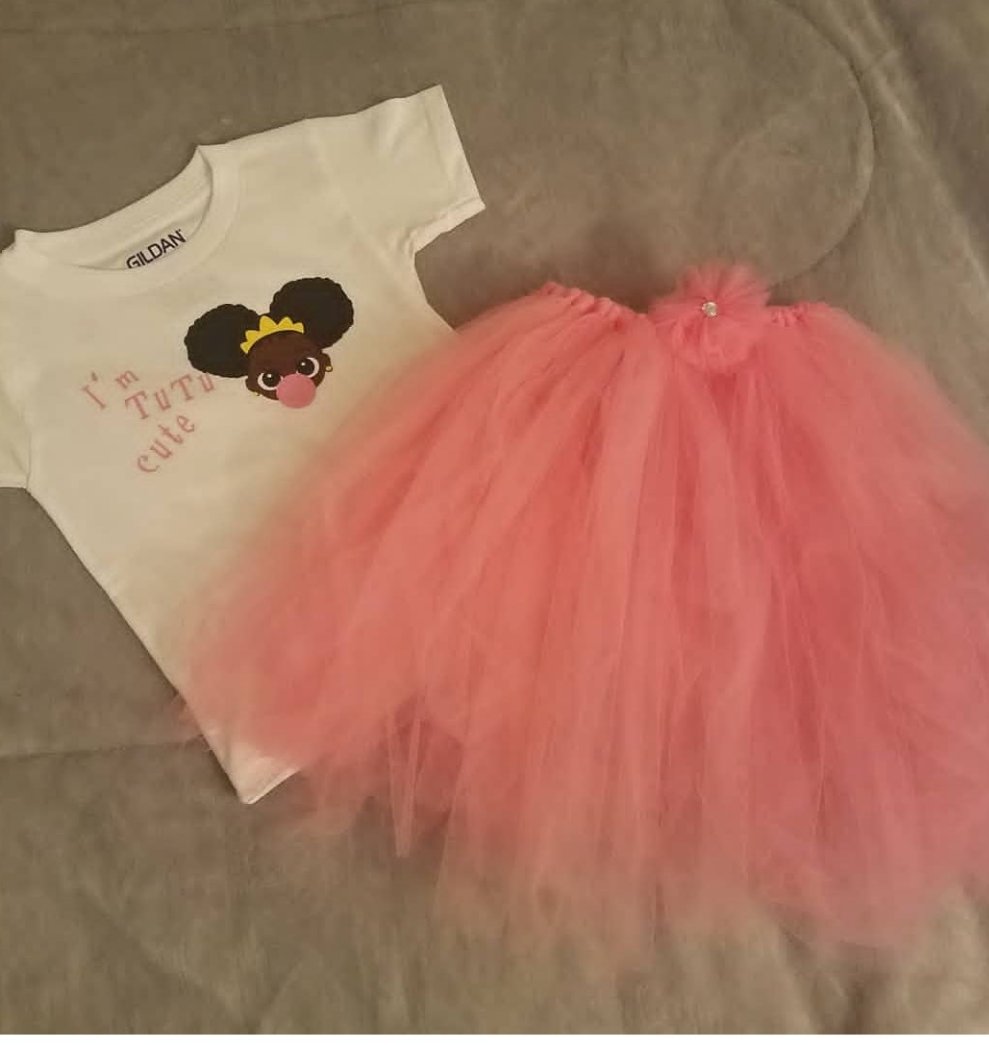 Custom kids T shrit and TuTu set