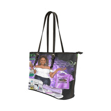 Load image into Gallery viewer, Tote/Shoulder Bag - Customizable Leather Tote Bag/Small (Model 1651)
